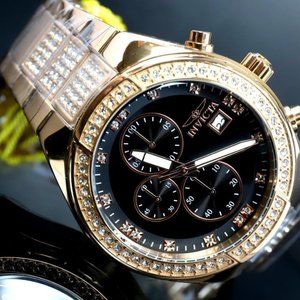 Rose Gold 18k Men's Date Indicator Watch